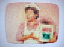 Clementine, Öl auf MdF