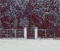 "Das Tor IV", 2004, Öl auf Leinwand, 120 x 140 cm