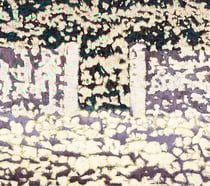 "Das Tor II", 2000, Öl auf Leinwand, 115 x 130 cm