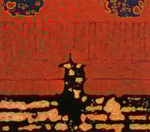 O.T. ("Das Tor"), 1999 - 2000, Öl auf Leinwand, 115 x 130 cm