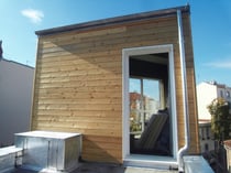 Partie arrière de la surélévation (sans droit à des vues)