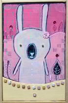 "LAPINOU" - 18 cm x 26 cm - 70 €