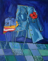 "LA CHAISE BLEU" - VENDU / SOLD