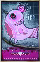 "OISEAU" - 18 cm x 26 cm - SOLD