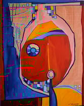 "LA VIE" / A VENDRE/92 X 73 CM/550€