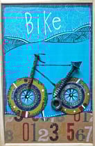 "BIKE" - 18 cm x 26 cm - PRIVATE COLLECTION