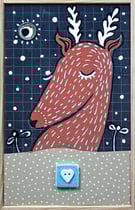 "L'HIVER" - 18 cm x 26 cm - SOLD