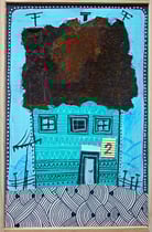 "PETITE MAISON" - 18 cm x 26 cm - 70 €