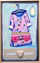 "PETITE ROBE" - 18 cm x 26 cm - SOLD