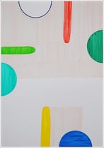 21 cm x 29,7 cm - Pigmenttusche-Stift auf Papier - 2016 - " Farbig "