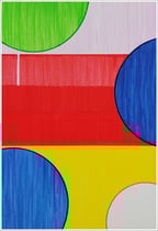 21 cm x 29,7 cm - Pigmenttusche-Stift auf Papier - 2016 - " Farbig "