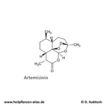 Artemisinin Struktuformel