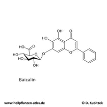  Baicalin Strukturformel