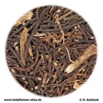 Clematiswurzelstock mit Wurzel (Clematidis rhizoma et Radix), TCM: Weilingxian