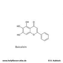 Baicalein Strukturformel
