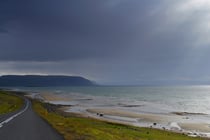 Bardaströnd an der Straße 62