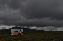 An der Straße vonSandgerdi nach Keflavik