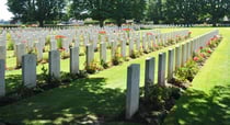 Bayeux, cimetiére soldats anglais
