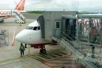 Oma Teresa und Opa Achim beim Boarding