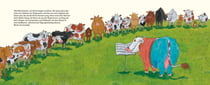 Die Kuh Gloria. Oetinger Verlag. Paul Maar / Tina Schulte | Tina Schulte Kinderbuch-Illustration