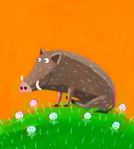 "Wo ist mein Papa?" | Coppenrath Verlag | 2011 | Kinderbuch-Illustration von Tina Schulte