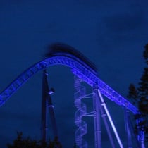 Blue Fire bei Nacht & die machen Testfahrten! Hoffentlich kein schlechtes Zeichen?!