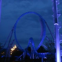 Blue Fire bei Nacht & die machen Testfahrten! Hoffentlich kein schlechtes Zeichen?!