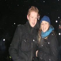 Michael mit neuer Bekanntschaft Uta