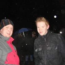 ... Aachen's höchster Punkt: natürlich ideal, um Feuerwerk zu gucken!