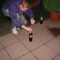 Zeitvertreib mit Cola-Light & Mentos...