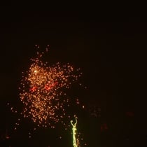 Silvester auf dem Brander Wall