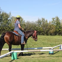 Members may ride through and over obstacles