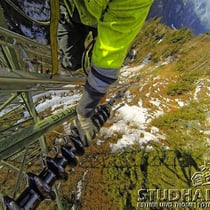 Fotos ab Helmkamera von EWO-Monteur Matthias Burch. Vielen Dank!