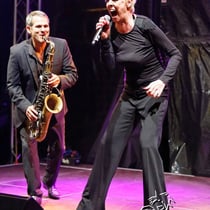 Eve Gallagher mit G-SAX Roland Graf