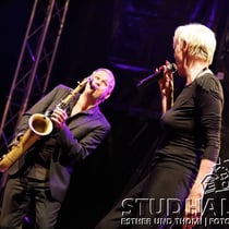 Eve Gallagher mit G-SAX Roland Graf