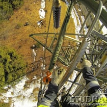 Fotos ab Helmkamera von EWO-Monteur Matthias Burch. Vielen Dank!