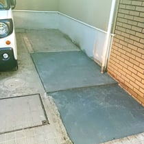 施工後：植栽を撤去！