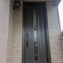 ドア交換施工後