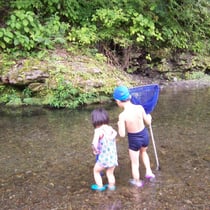 川遊びその1