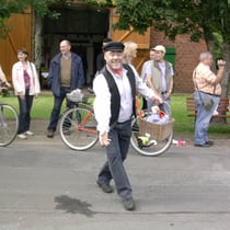 Herbert Schleßelmann in Aktion