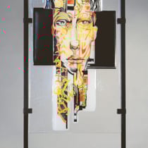 Zwischen den Grenzen, 2021, 22 x 44 x 12,5 cm