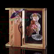 Ich trag dich über die Schwelle, 2022, 24 x 24 cm