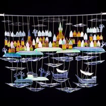 Hansestadt im Herbst, 2022, 58 x 86 cm