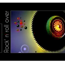 Rock´n Roll Over, 2021, 160 x 60 x60 cm