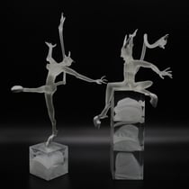 Mr. and Mrs. Frozen, 2023, 38 x 15 x 15 cm