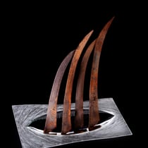 gestrandet, 74 x 27 x 60 cm