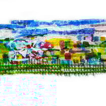 2020 - Wird alles wieder gut? 100 x 60 cm