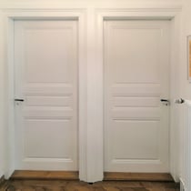 Nachbau Zimmertüre, weiss lackiert