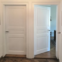 Nachbau Zimmertüre, weiss lackiert