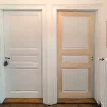 Nachbau Zimmertüre, weiss lackiert